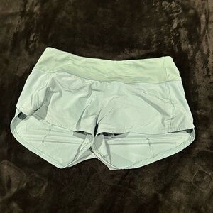 Size 4 Blue Lululemon Shorts